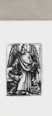 Rückseite von  [http://creativecommons.org/publicdomain/mark/1.0/] Heiliger Matthäus - , bh122580. Foto.