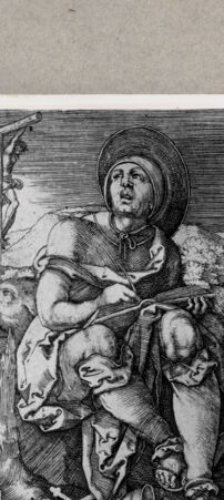 Rückseite von  [http://creativecommons.org/publicdomain/mark/1.0/] Heiliger Antonius - , bh122590. Foto.