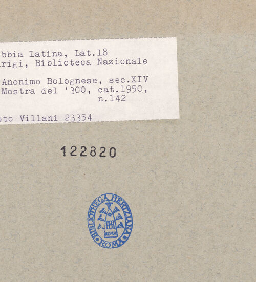 Rückseite von bh122820_recto