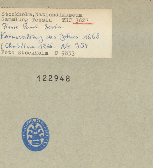 Rückseite von bh122948_recto