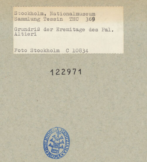 Rückseite von bh122971_recto