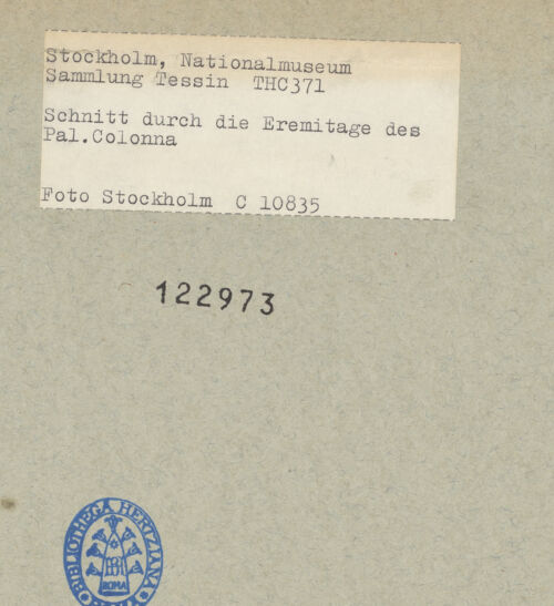 Rückseite von bh122973_recto