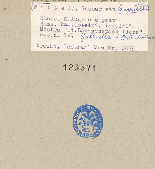 Rückseite von bh123371_recto