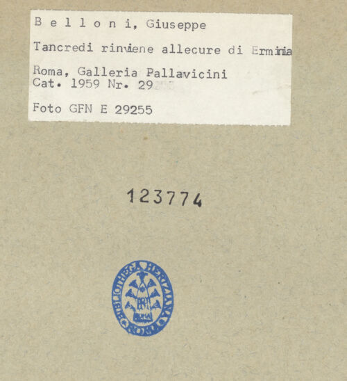 Rückseite von bh123774_recto