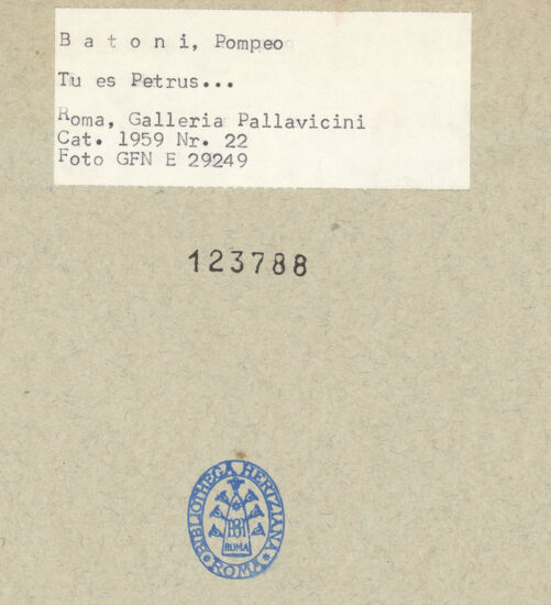 Rückseite von bh123788_recto