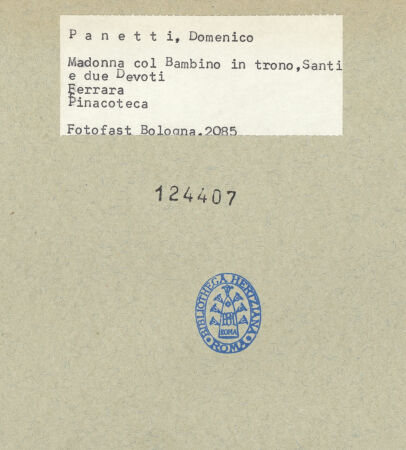 Rückseite von bh124407_recto