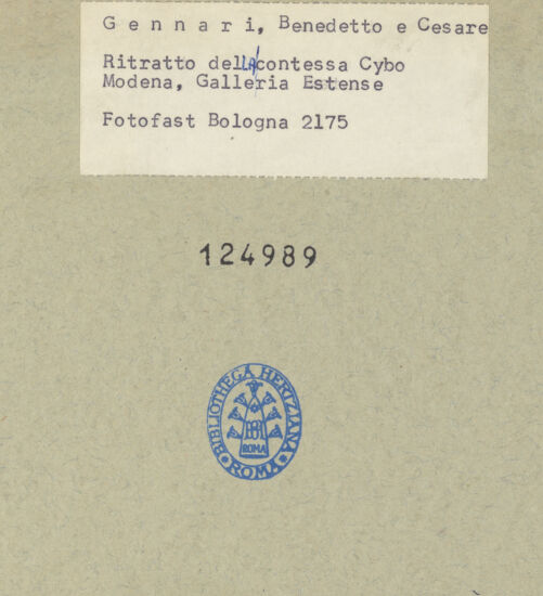 Rückseite von bh124989_recto