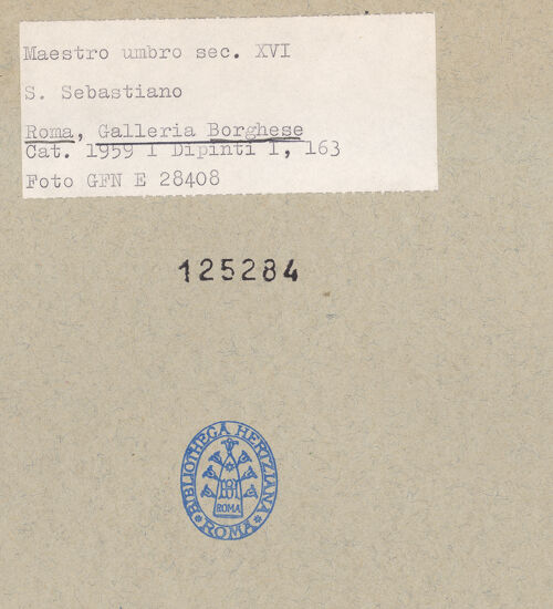 Rückseite von bh125284_recto