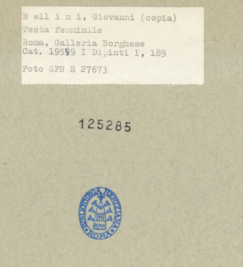 Rückseite von bh125285_recto