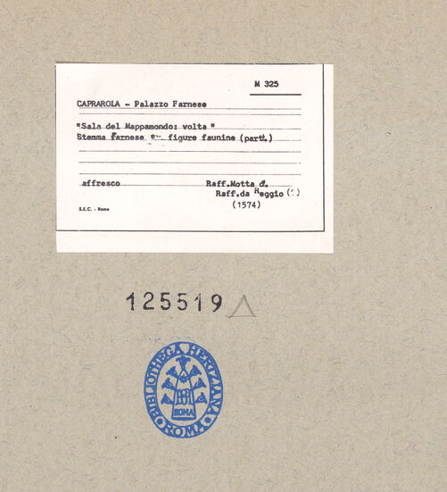 Rückseite von bh125519_recto