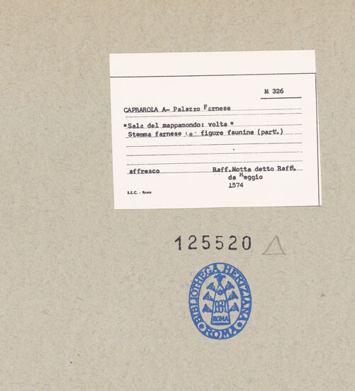 Rückseite von bh125520_recto