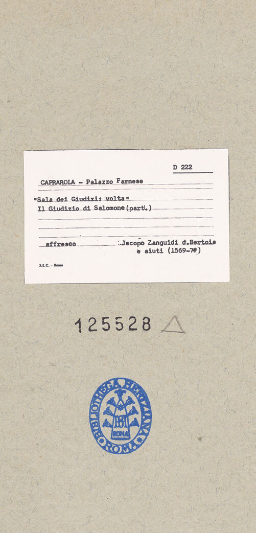 Rückseite von bh125528_recto