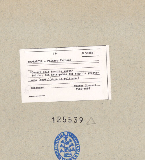 Rückseite von bh125539_recto