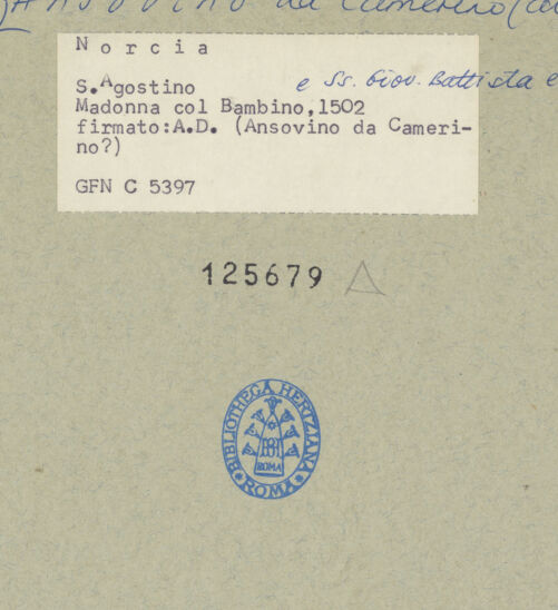 Rückseite von bh125679_recto