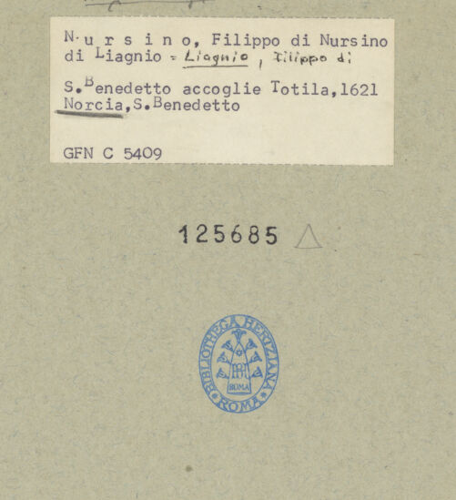 Rückseite von bh125685_recto