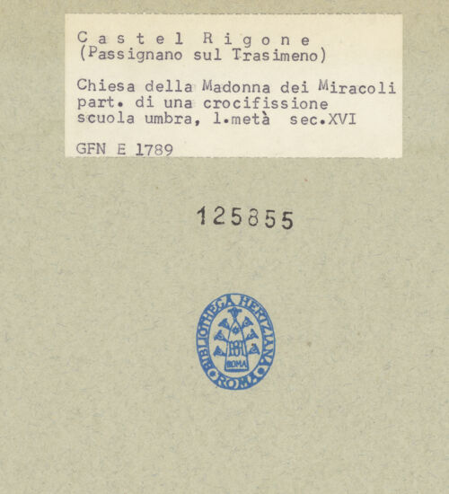 Rückseite von bh125855_recto