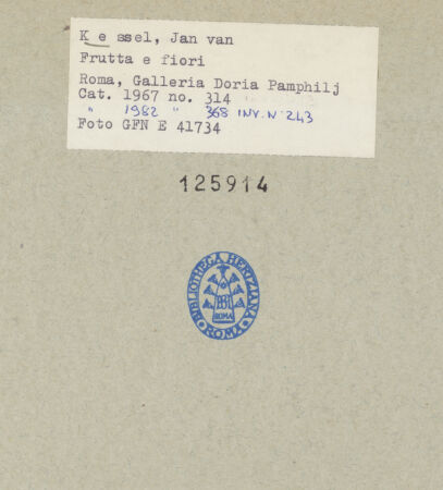 Rückseite von bh125914_recto