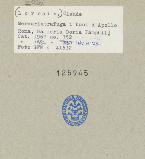 Rückseite von bh125945_recto