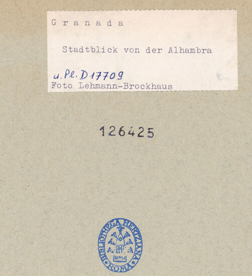 Rückseite von bh126425_recto