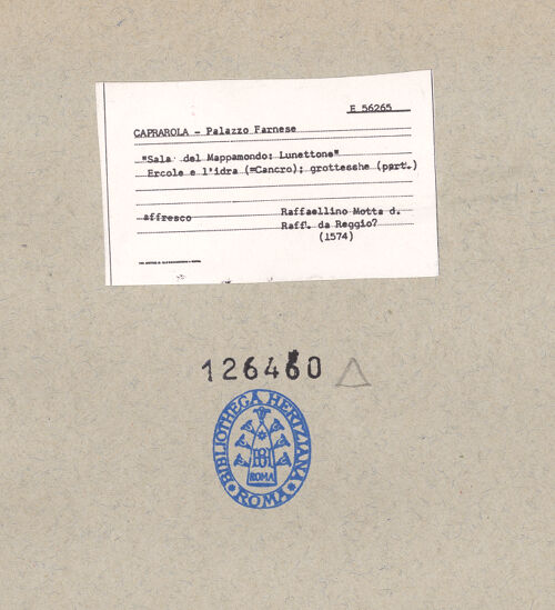 Rückseite von bh126460_recto