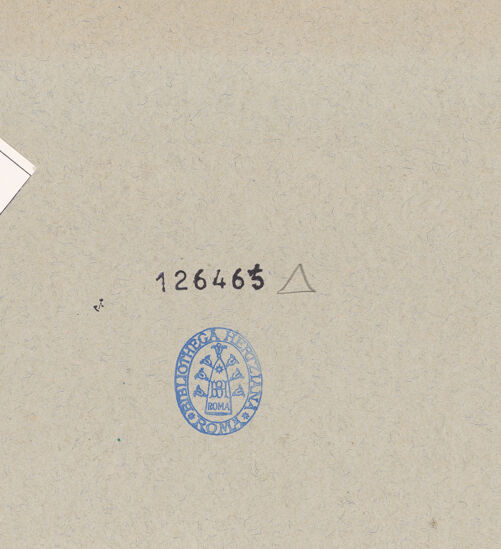 Rückseite von bh126465_recto