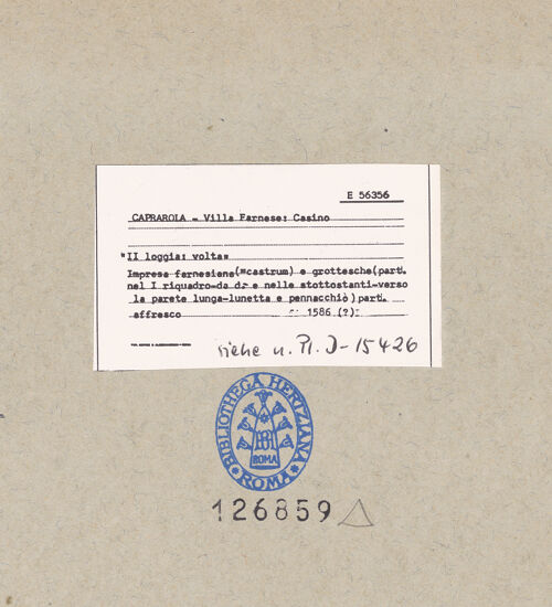 Rückseite von bh126859_recto