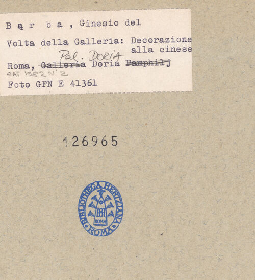 Rückseite von bh126965_recto