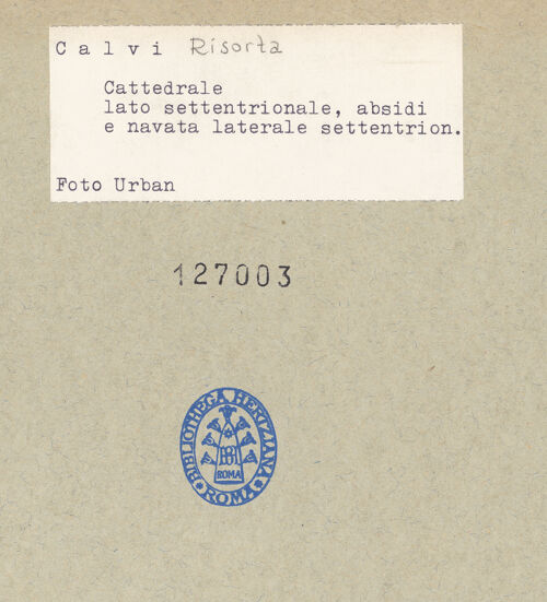 Rückseite von Urban [https://www.deutsche-digitale-bibliothek.de/content/lizenzen/rv-ez/] CattedraleNordfassade - Apsis und Nordseite, bh127003_recto. Foto: Urban, Thomas.