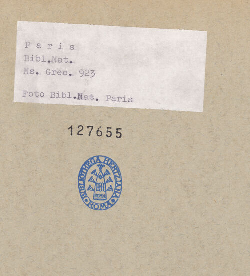 Rückseite von bh127655_recto