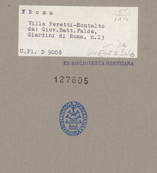 Rückseite von bh127805_recto