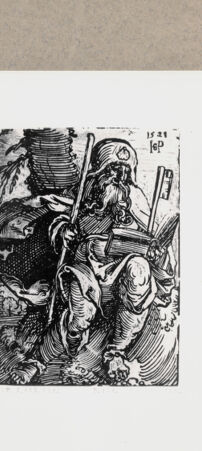 Rückseite von  [http://creativecommons.org/publicdomain/mark/1.0/] Heiliger Jakob - , bh128042. Foto.