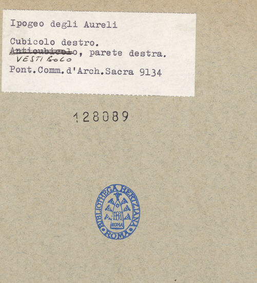 Rückseite von bh128089_recto