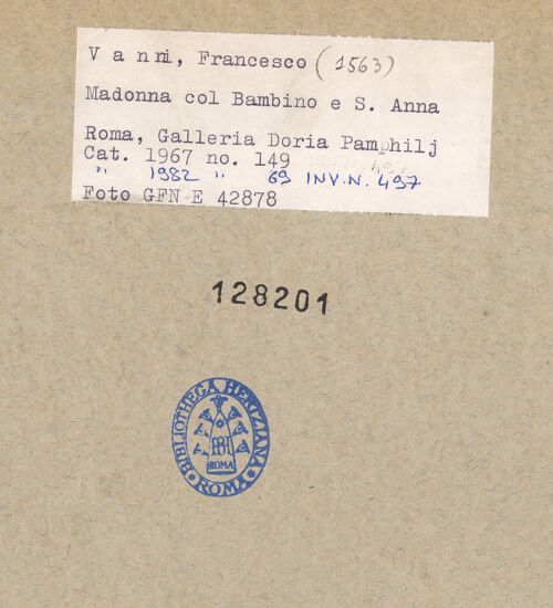 Rückseite von bh128201_recto