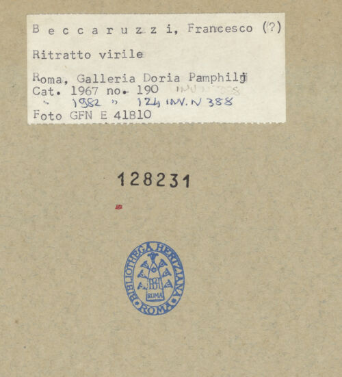 Rückseite von bh128231_recto