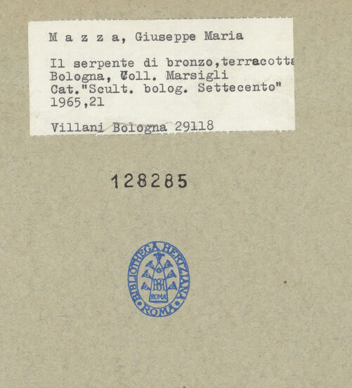 Rückseite von bh128285_recto