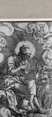 Rückseite von  [http://creativecommons.org/publicdomain/mark/1.0/] Heiliger Markus - , bh128832. Foto.