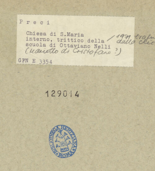 Rückseite von bh129014_recto