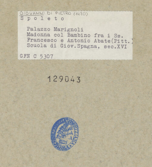 Rückseite von bh129043_recto