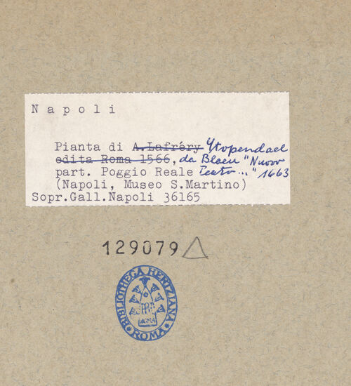 Rückseite von bh129079_recto