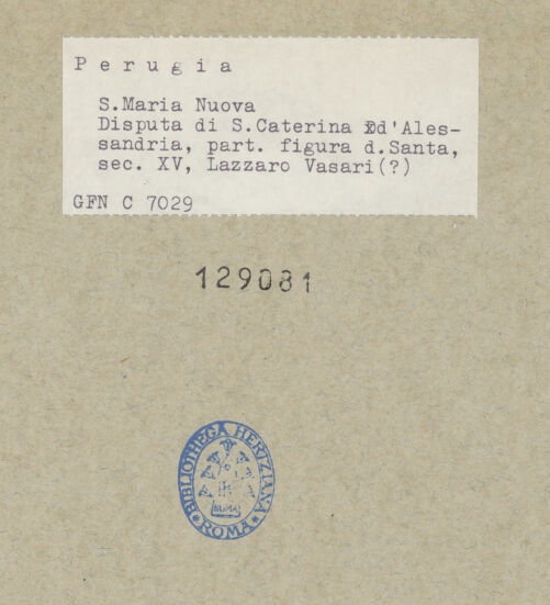 Rückseite von bh129081_recto