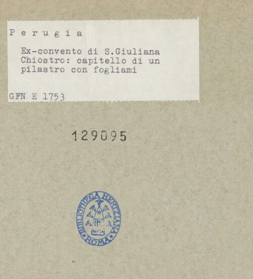 Rückseite von bh129095_recto