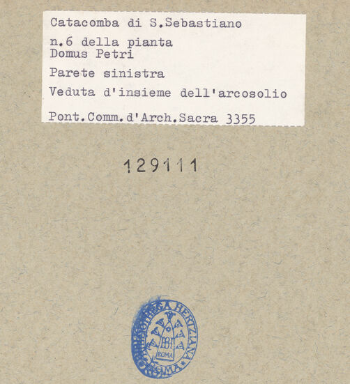 Rückseite von bh129111_recto