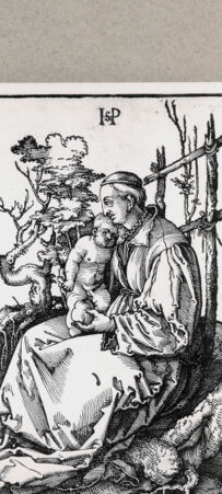 Rückseite von  [http://creativecommons.org/publicdomain/mark/1.0/] ... - , bh129313. Foto.