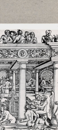 Rückseite von  [http://creativecommons.org/publicdomain/mark/1.0/] ... - , bh129315. Foto.