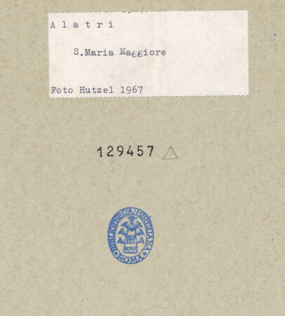 Rückseite von bh129457_recto