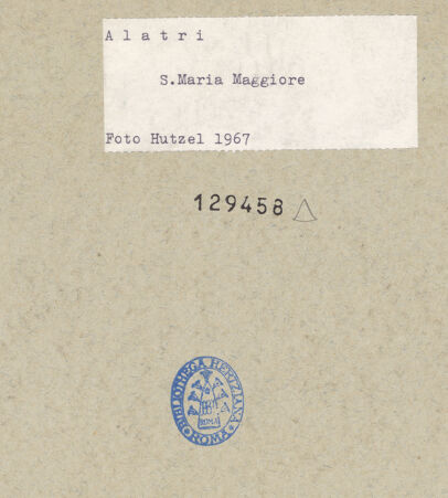 Rückseite von bh129458_recto