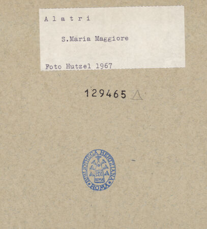 Rückseite von bh129465_recto