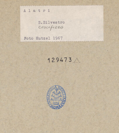 Rückseite von bh129473_recto