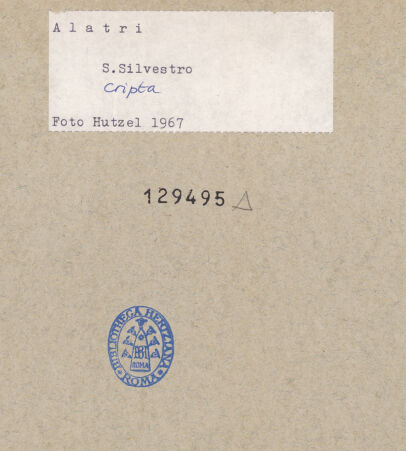 Rückseite von bh129495_recto