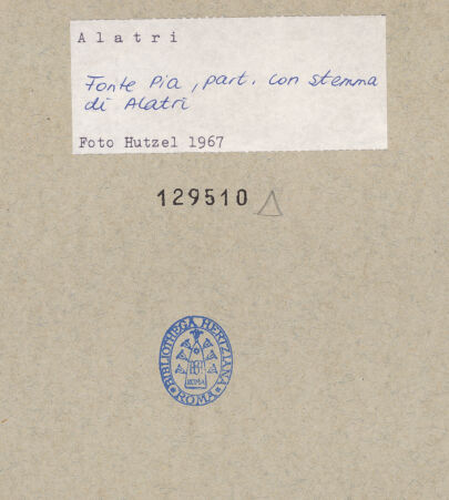 Rückseite von bh129510_recto